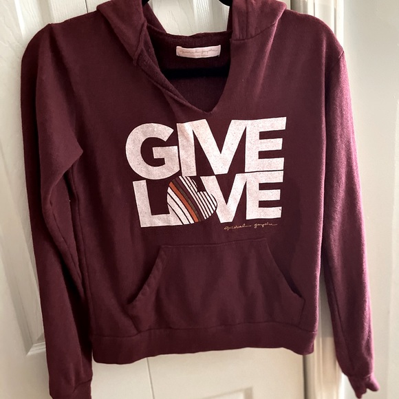 Spiritual Gangster Tops - Spiritual Gangster - Give Love - Sweatshirt